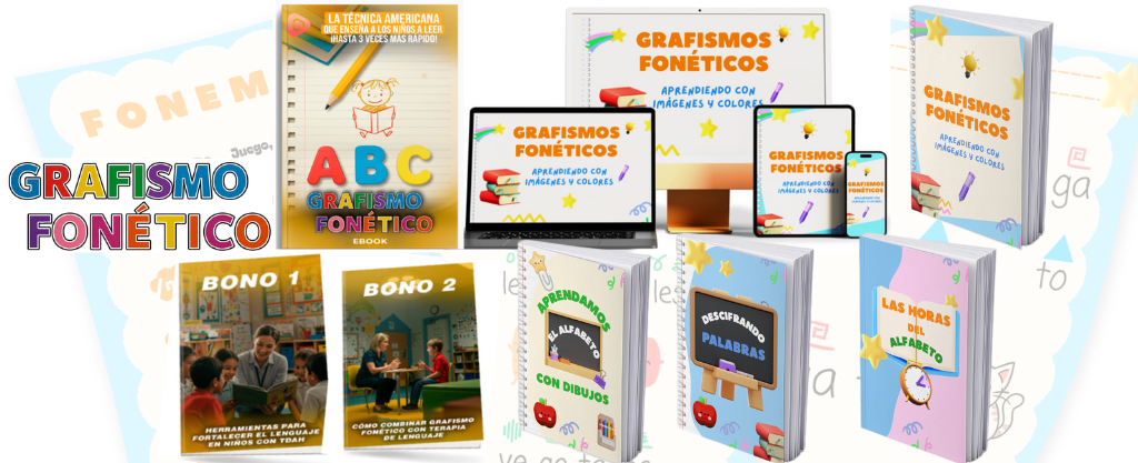 Portada del Paquete de libros Grafismo Fonético