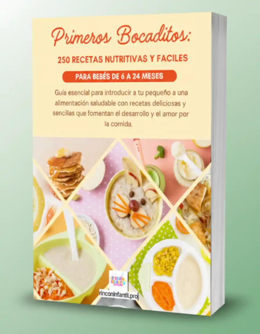 Libro Primeros Bocaditos: 250 Recetas Nutritivas y Fáciles para bebés de 6 a 24 meses